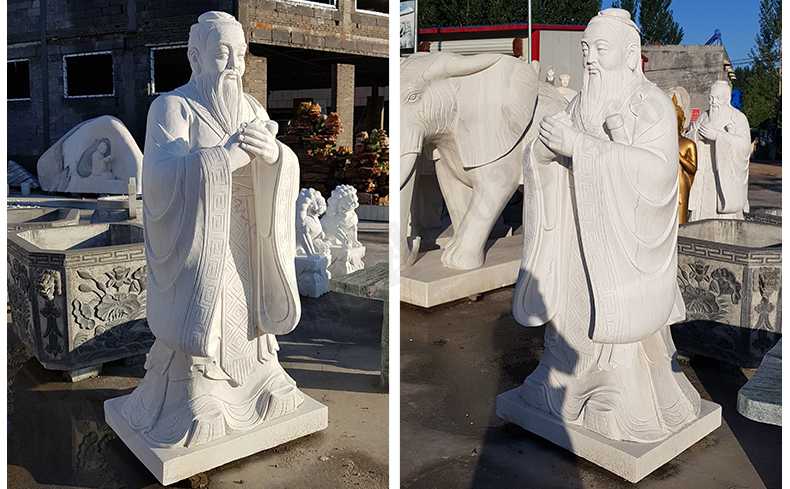校園孔子像，學校孔子雕像，孔子景觀雕塑