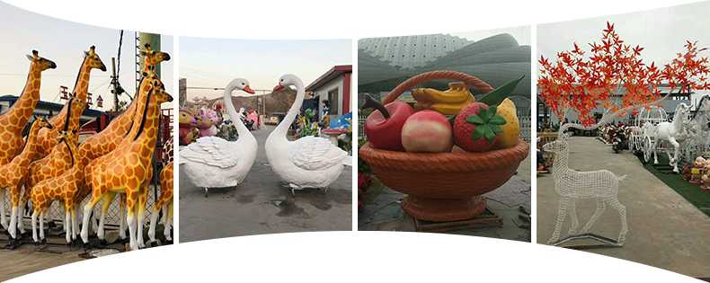 仿真景觀擺件，卡通景觀雕塑