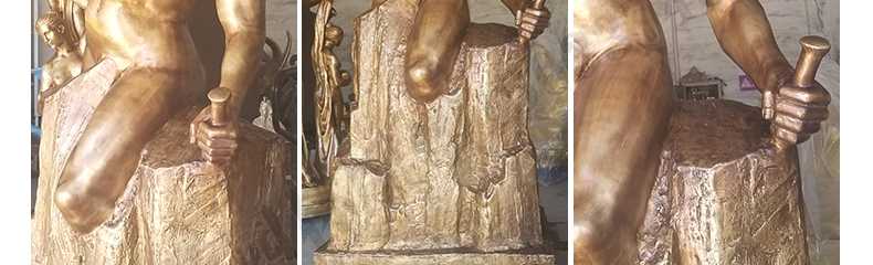 自我雕刻銅雕塑,銅自我雕刻,雕刻自我人物銅雕塑 自我雕刻銅雕塑,銅自我雕刻,雕刻自我人物銅雕塑