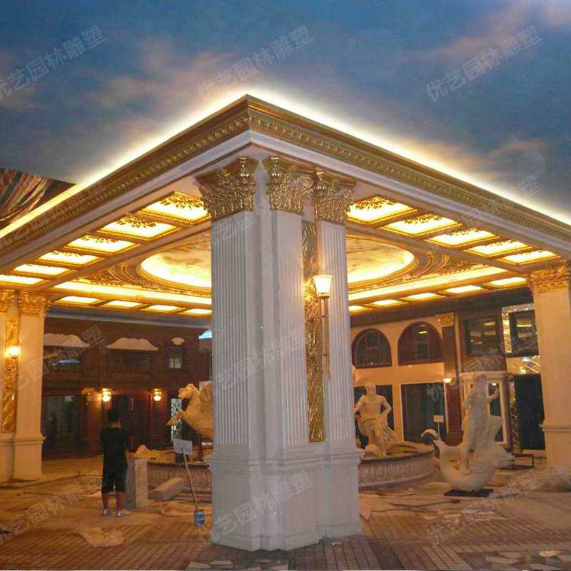 羅馬柱,室內羅馬柱